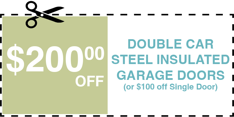 200 off garage door repair Bayport